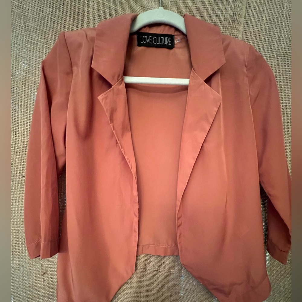 Love Culture Women's Rust Jacket size small